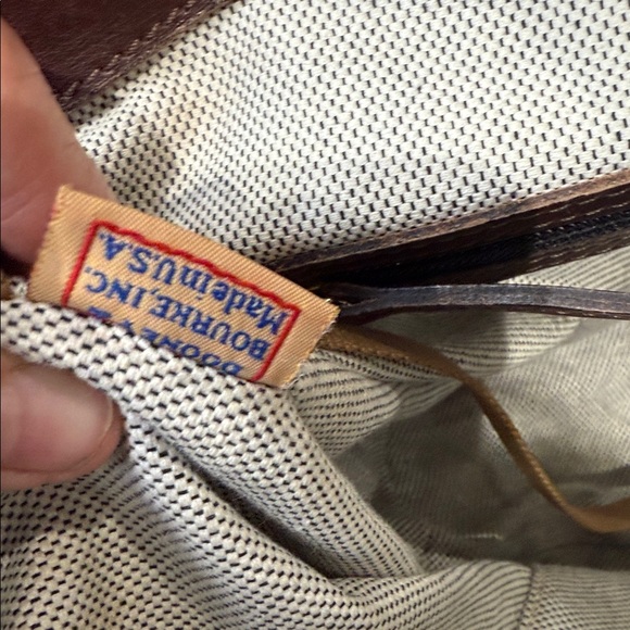 Dooney & Bourke Large Navy and Red Tote Bag - Picture 13 of 16